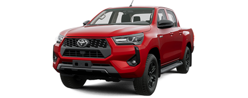 Toyota Hilux 2024 màu đỏ