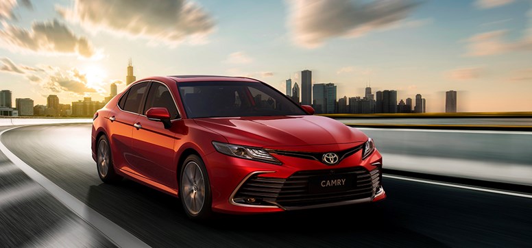 Nội thất xe Camry 2022