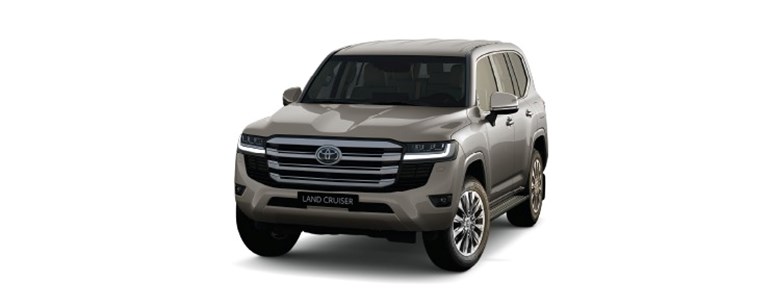 Land Cruiser 2023 màu đồng