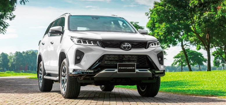 Bảng giá xe Toyota Fortuner 2022