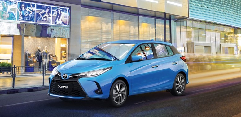 Xe Toyota Yaris thuộc dòng xe Hatchback của Toyota