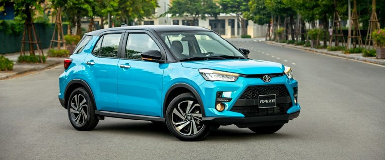 Toyota 5 chỗ gầm cao Raize