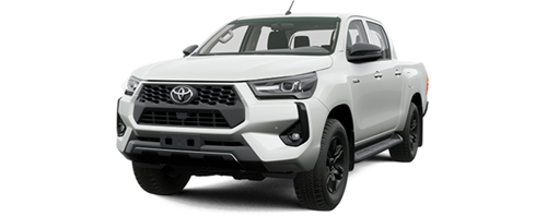 Toyota Hilux 2024 màu trắng ngọc trai