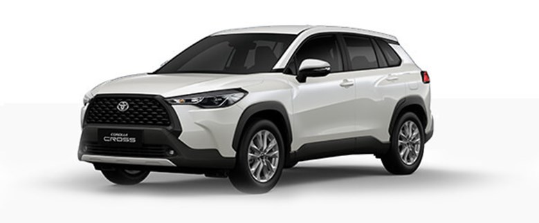 Toyota Corolla Cross 2023 màu trắng ngọc trai