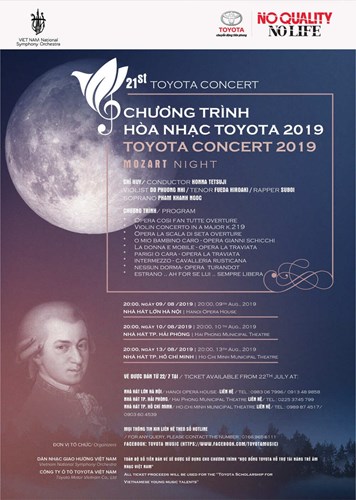 Thông tin chung về Toyota concert 2019