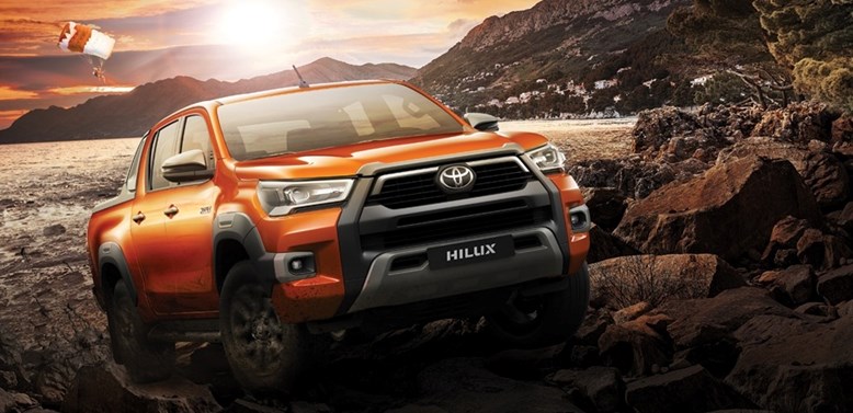 Xe Toyota Hilux thuộc dòng xe bán tải