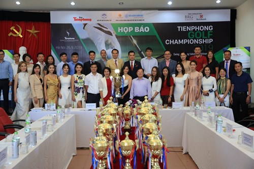 Họp báo Giải Tiền Phong Golf Championship 2019