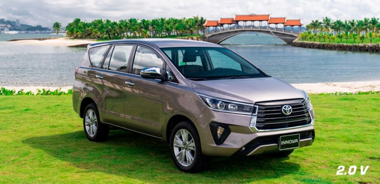 Ngoại thất xe Toyota Innova